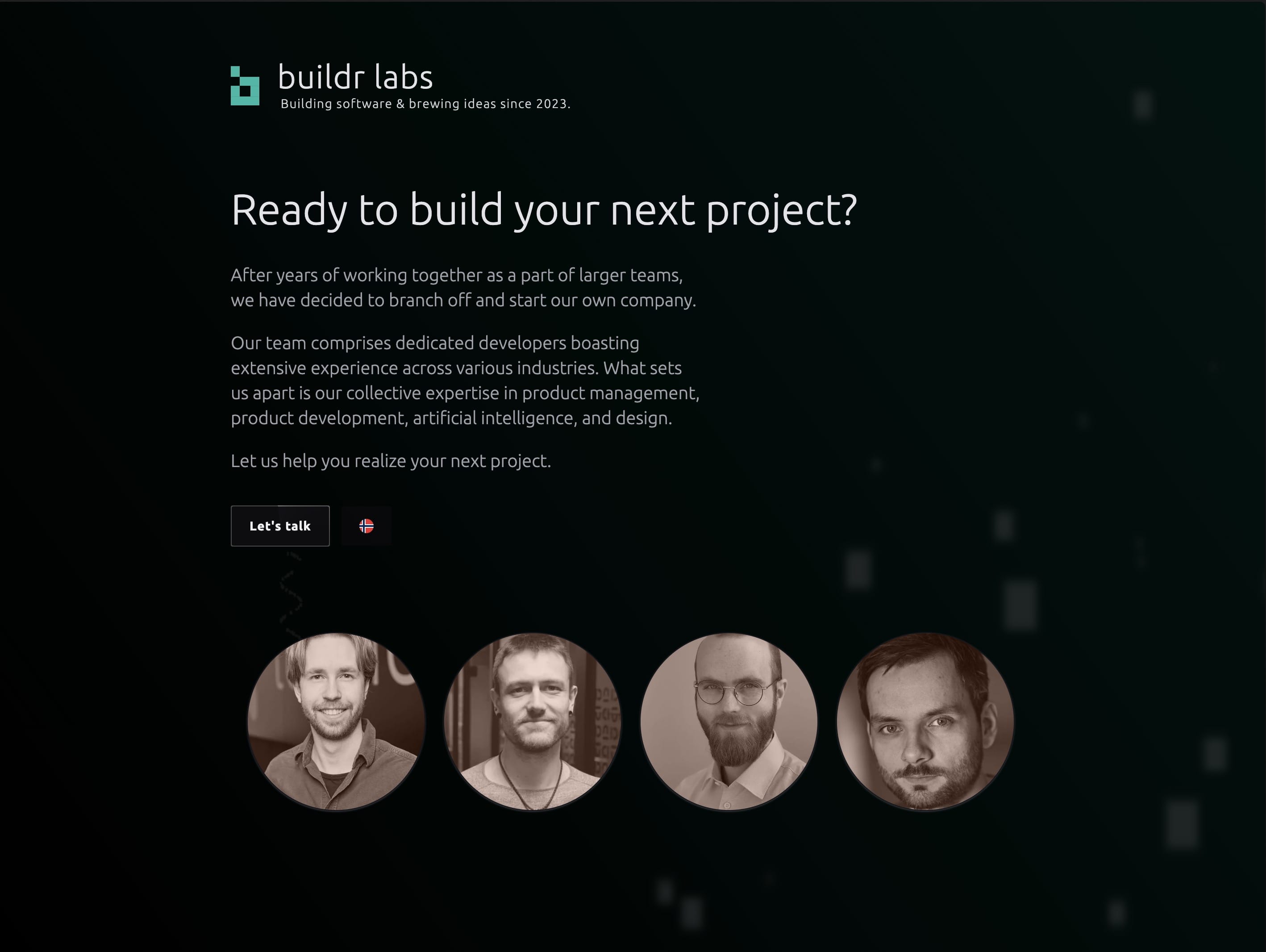 Buildr Labs Website